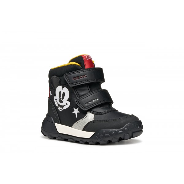 Geox Amphibiox neperšlampantys Mickey  batai juodi